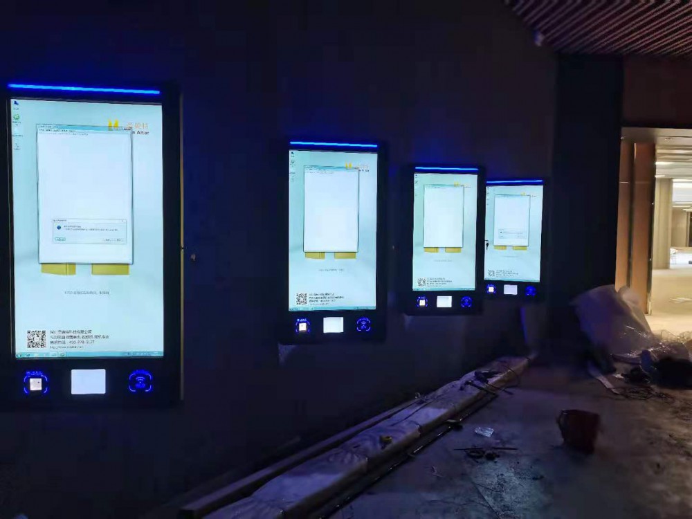 【案例】上海中影泰得影城拉斐爾云廊店K450嵌入式取票機安裝現(xiàn)場